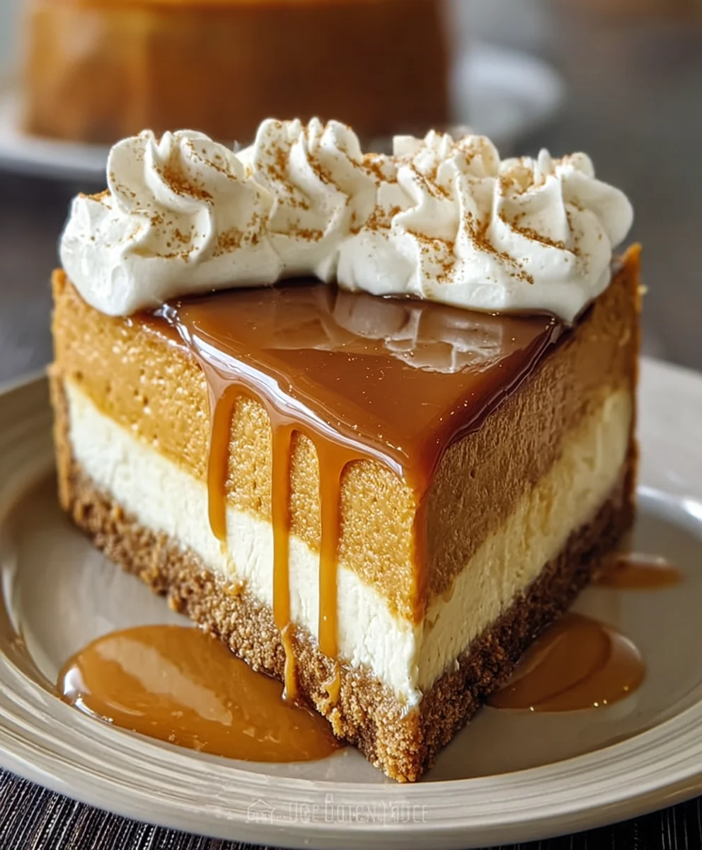 Caramel Pumpkin Cheesecake