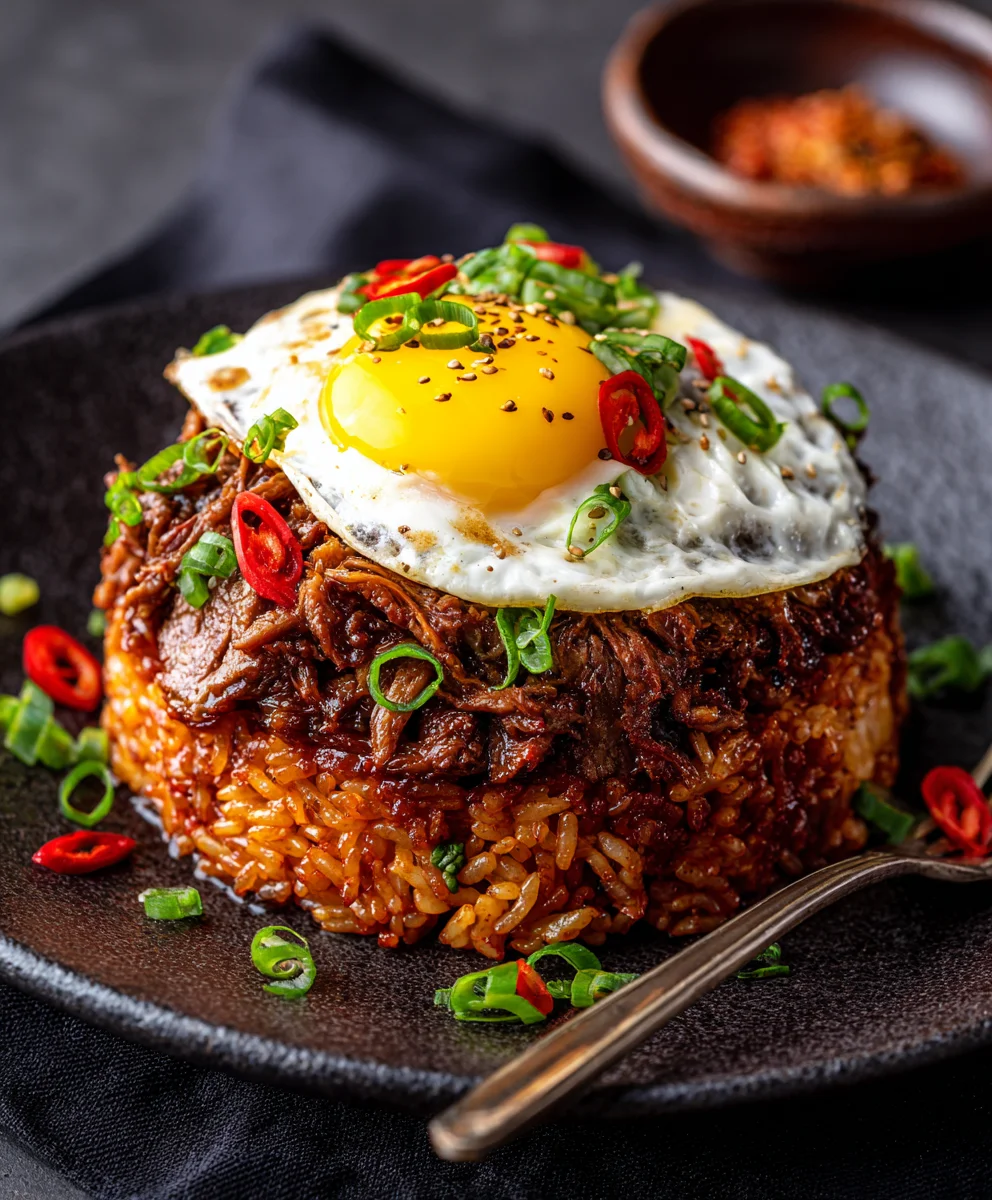 Ultimate Korean BBQ Beef Rice Stack - Quick & Tasty Meal
