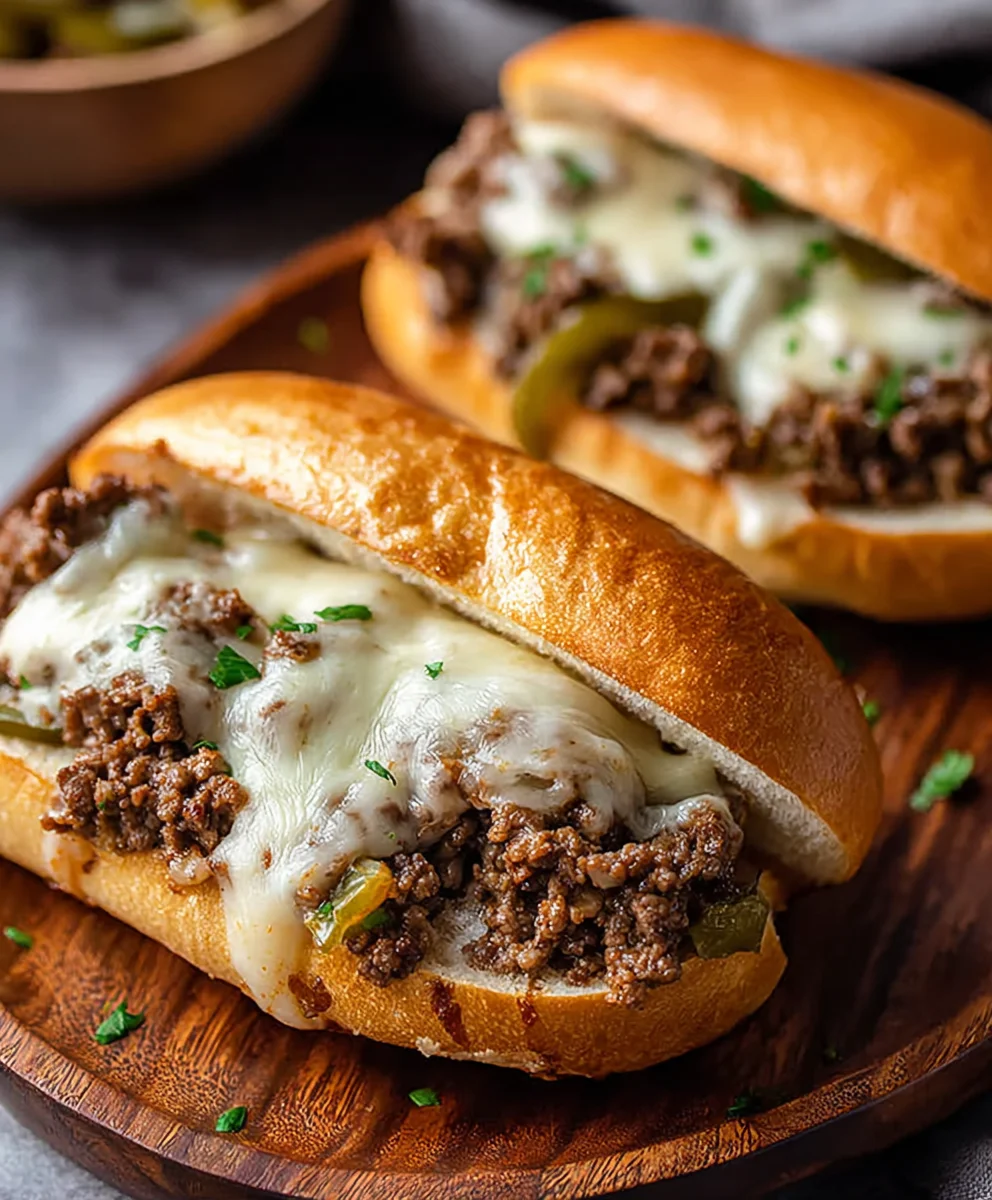 Easy Ground Beef Philly Cheesesteak - Quick & Flavorful!