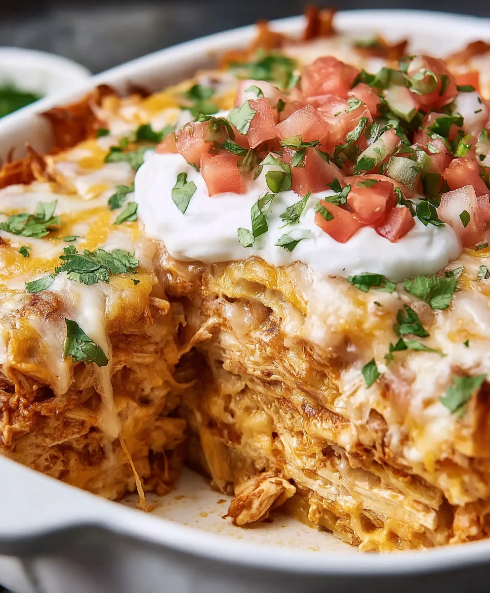 Best Chicken Taco Casserole Recipe – Quick & Flavorful Dinner