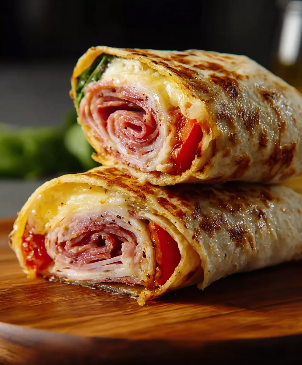 Air Fryer Hot Italian Beef Wraps: Quick & Easy Meal!