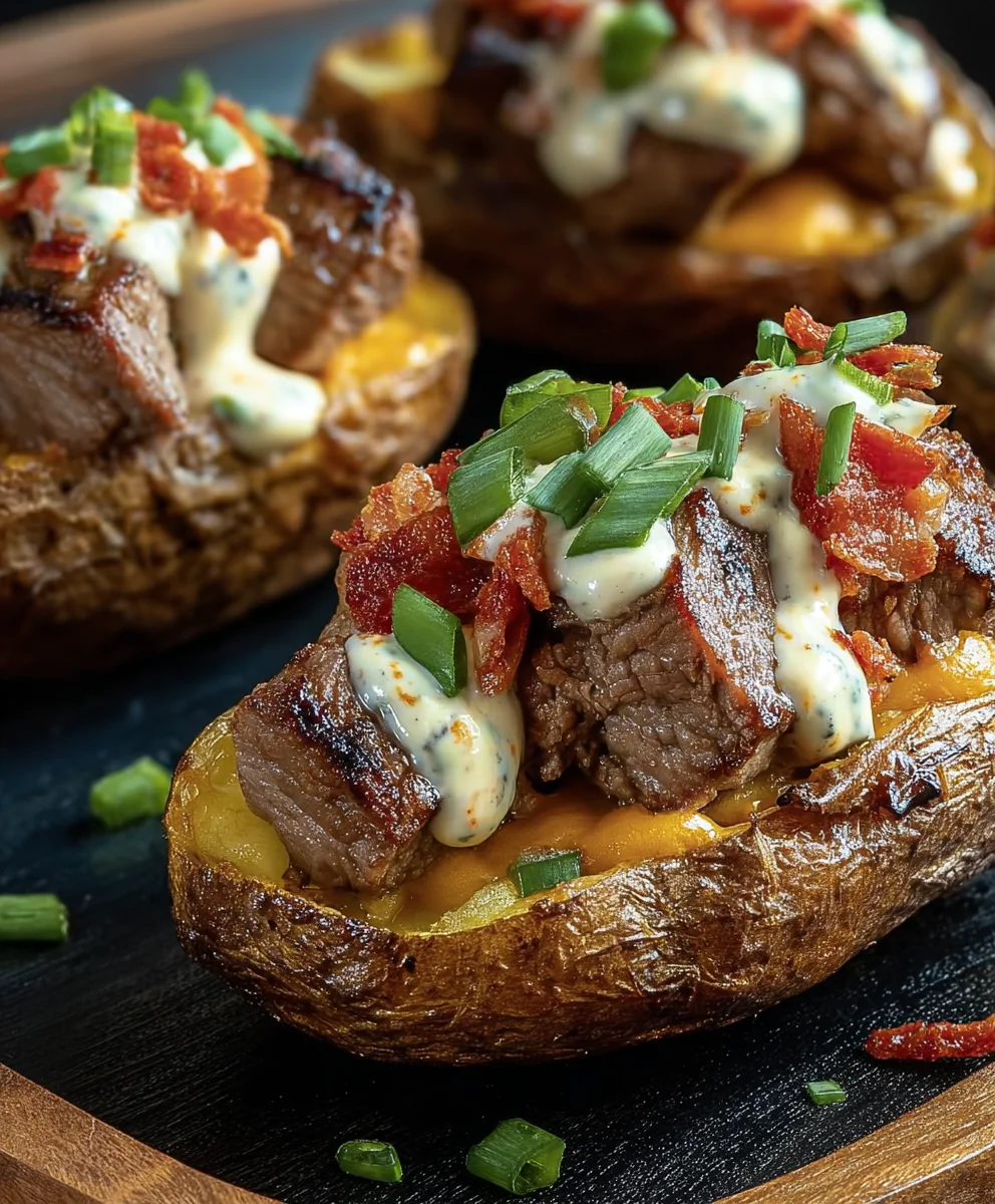 Loaded Baked Potato Steak Bites Recipe: Quick & Easy Dinner