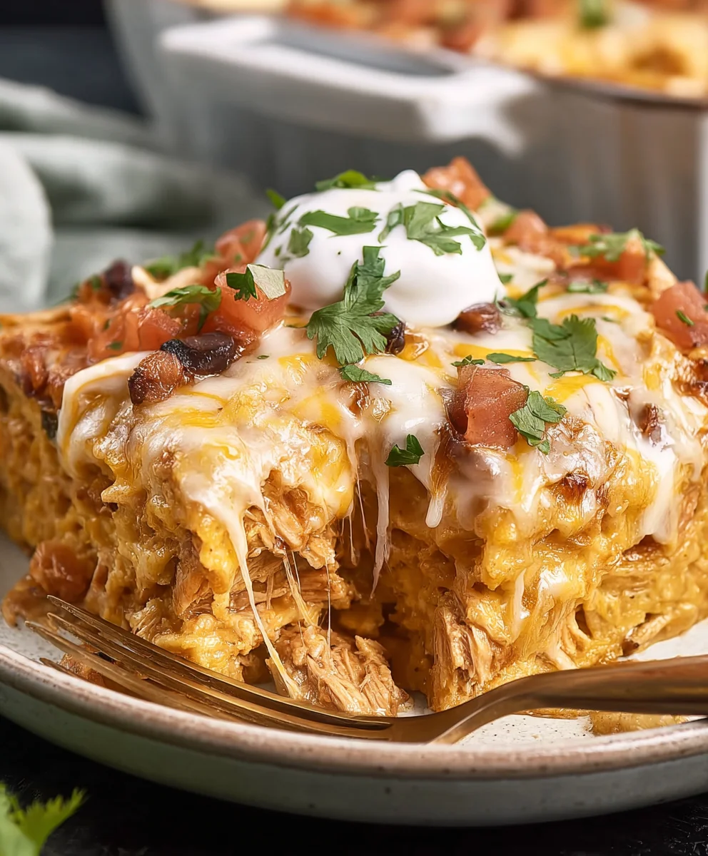 Best Chicken Taco Casserole Recipe – Quick & Flavorful Dinner