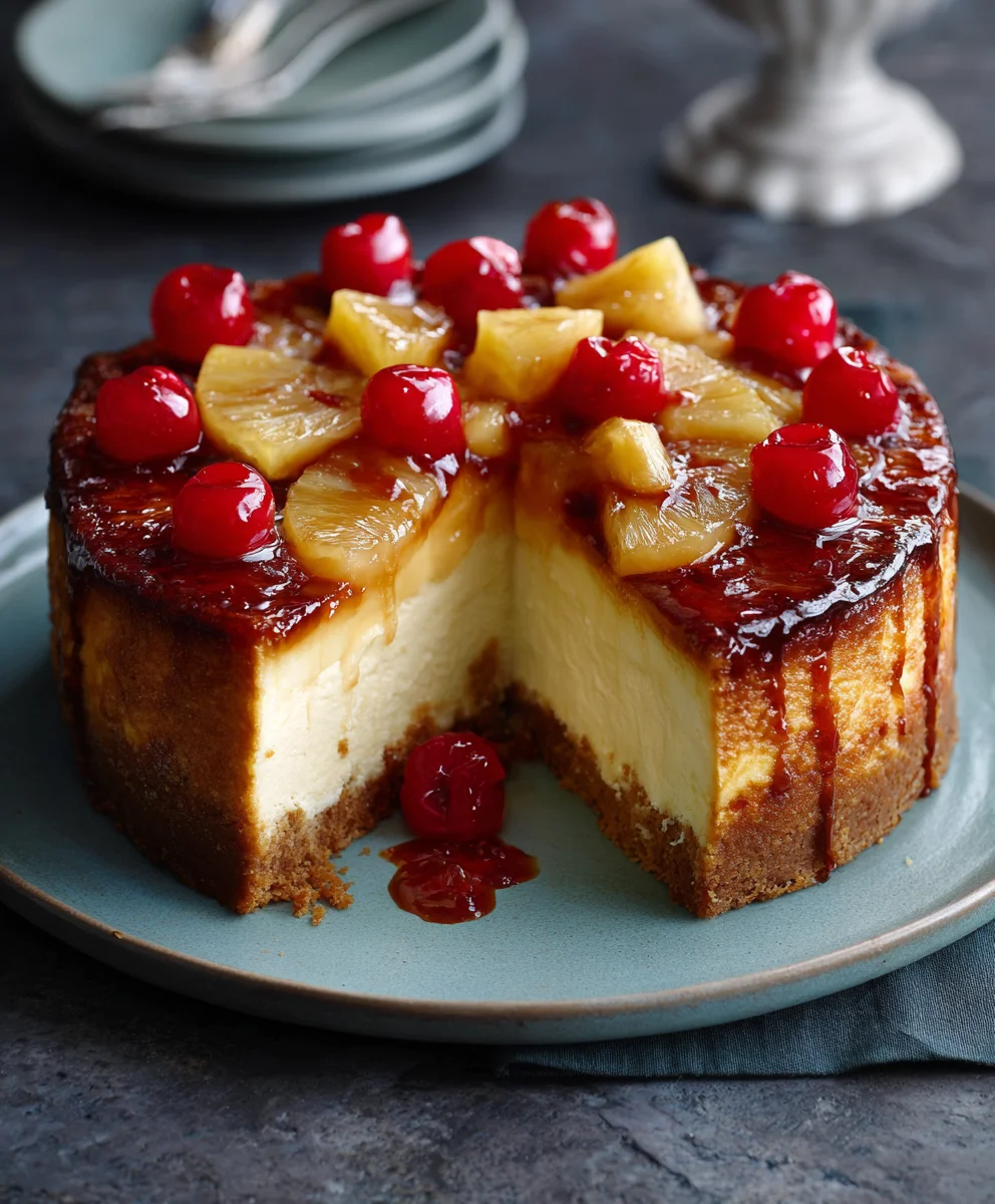 Irresistible Pineapple Upside Down Cheesecake Recipe