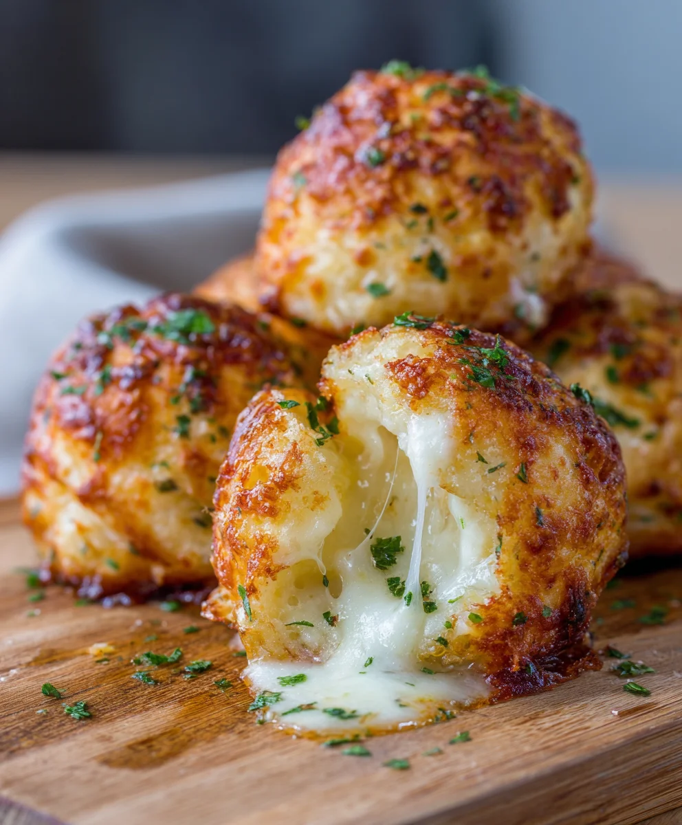 Gooey Mozzarella Biscuit Bombs: Easy & Cheesy Bites!