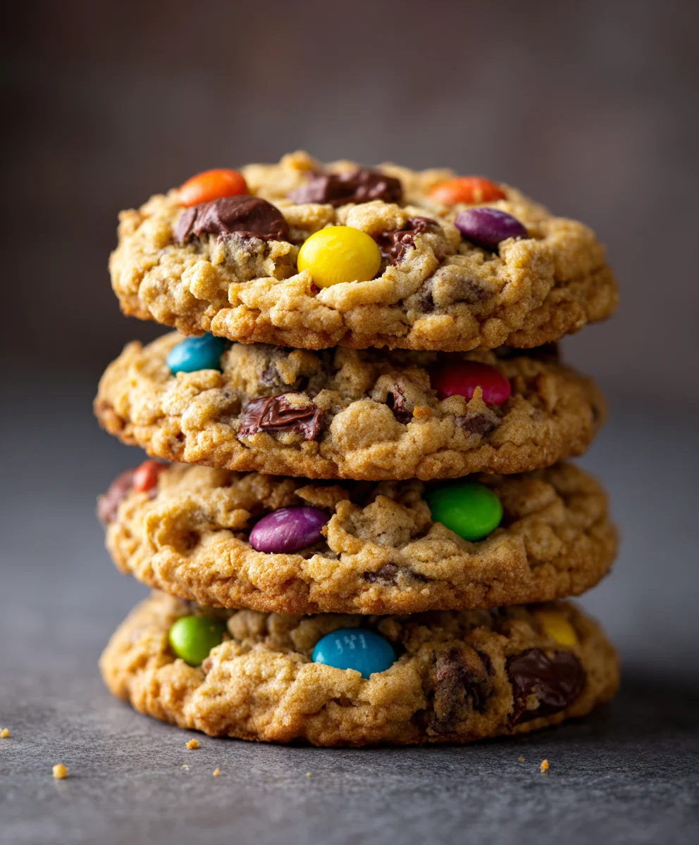 Monster Cookies: Chewy, Sweet, & Loaded with Goodies!