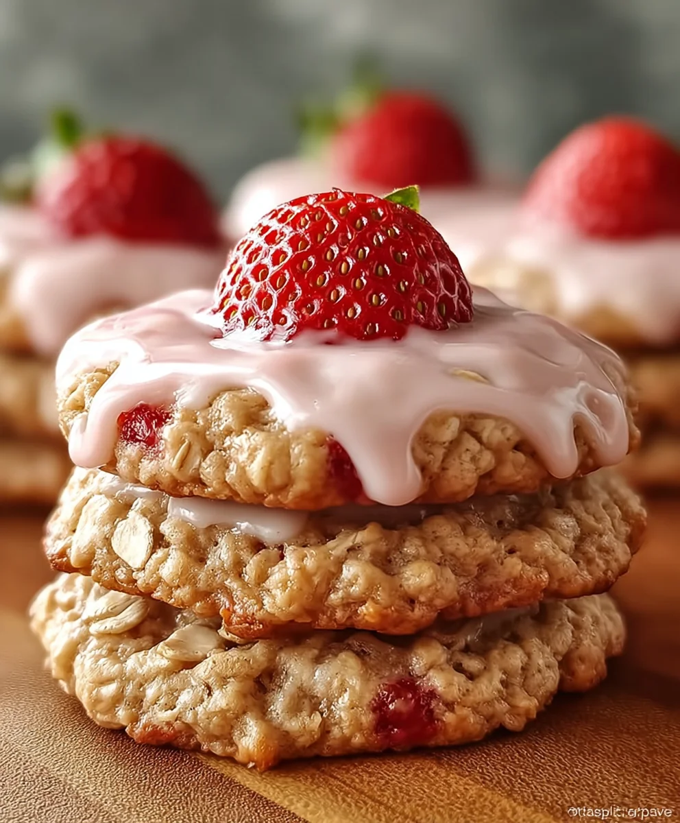Strawberry Oatmeal Cookie Icing: Sweet & Easy Recipe!