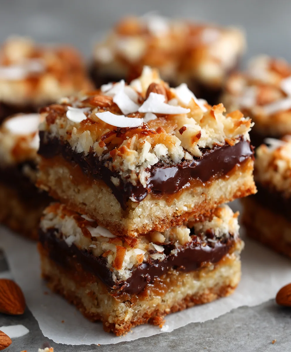 Ultimate Almond Joy Cookie Bars – Simple & Sweet Coconut Treat!