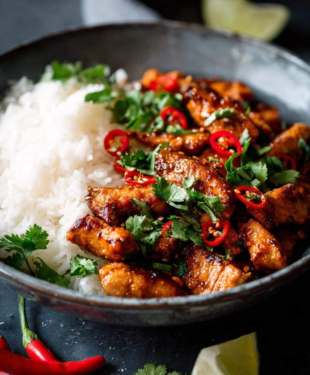 Sweet Chilli Chicken Stir-Fry: Quick & Zesty Family Meal