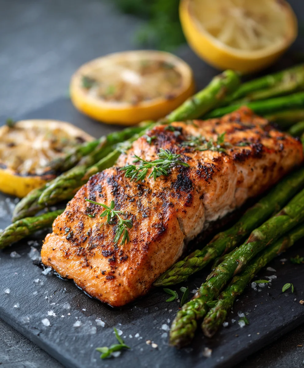 Grilled Salmon with Zesty Lemon – Easy Healthy Recipe