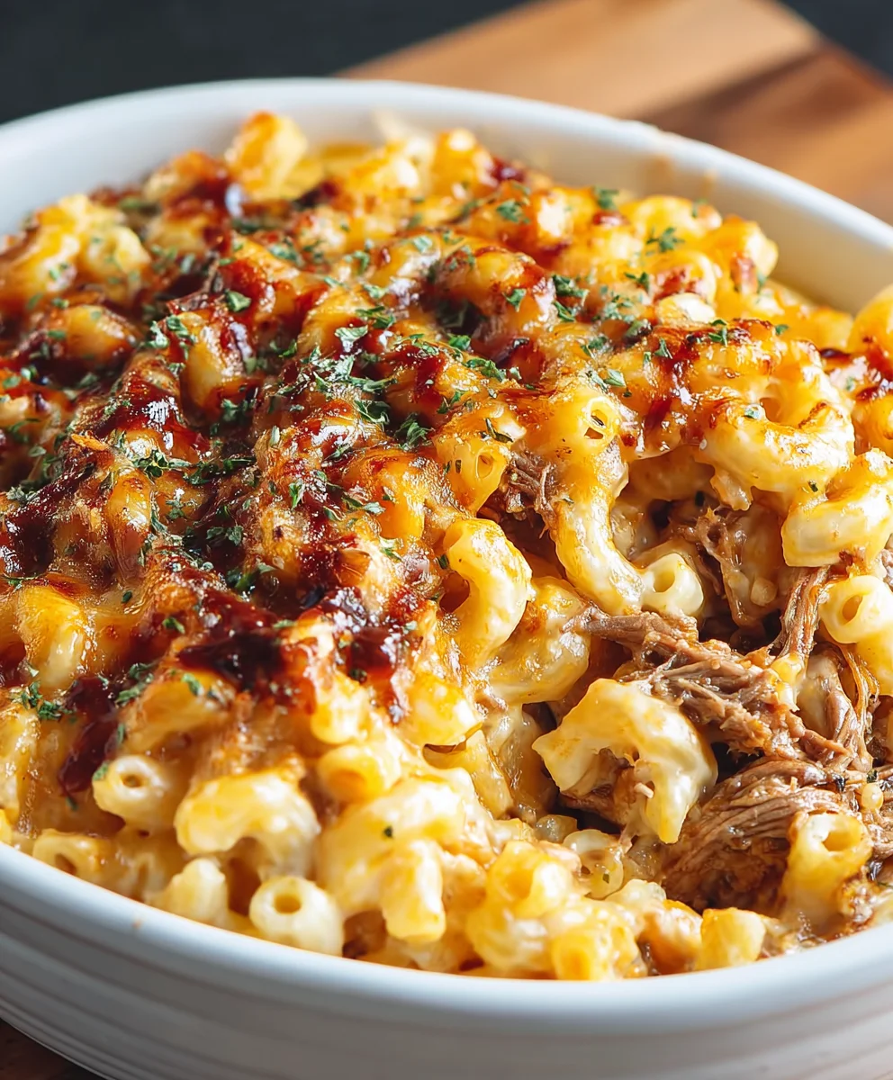 Ultimate Pulled Beef Mac & Cheese: Your New Favorite!
