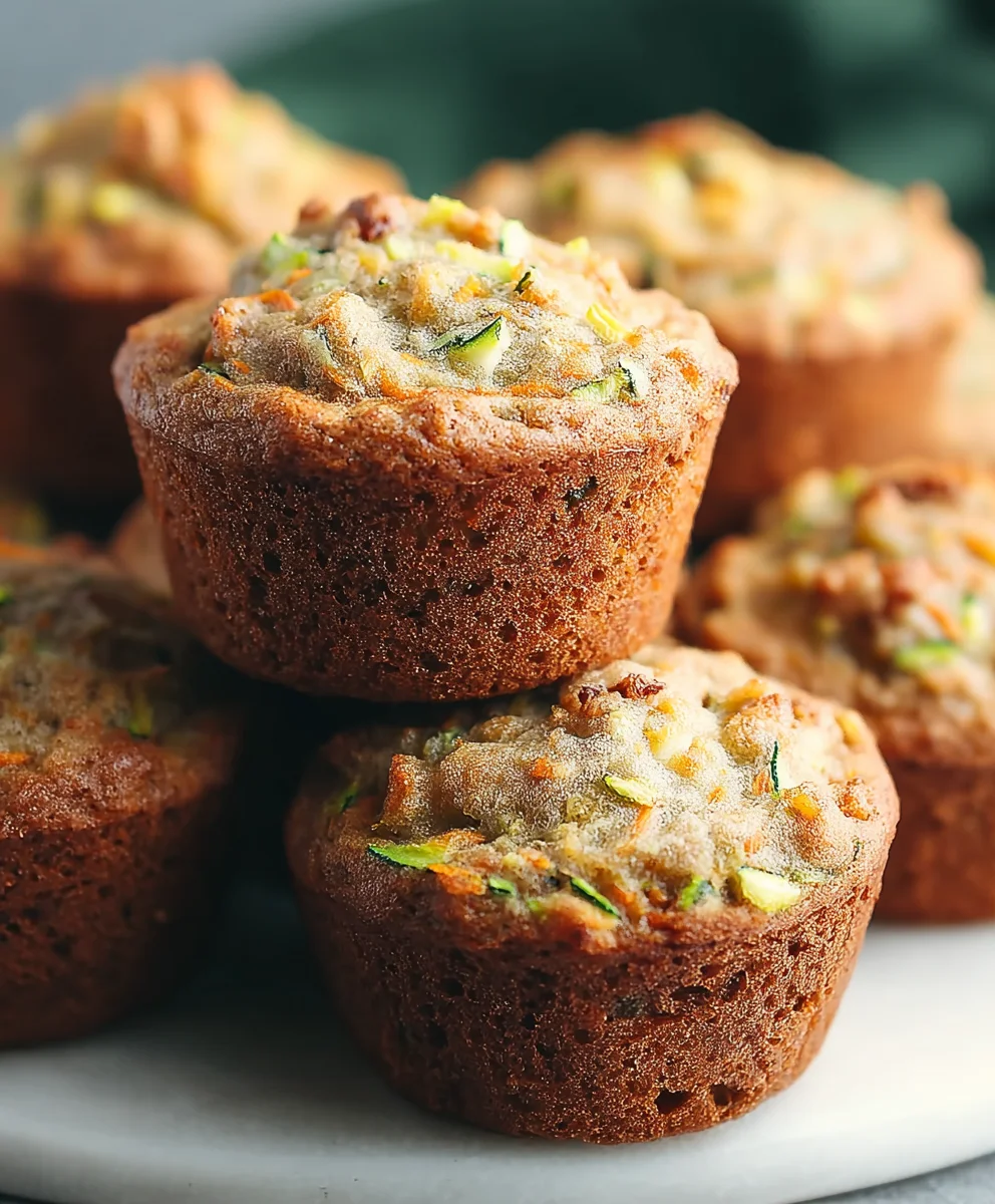 Carrot Cake Zucchini Muffins: Moist, Healthy & Delicious!