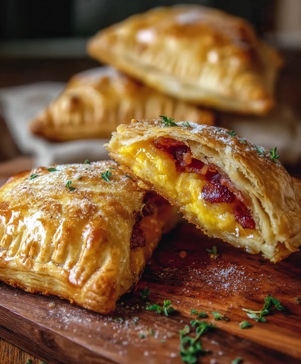 Fluffy Breakfast Hand Pies – Perfect for On-the-Go Mornings