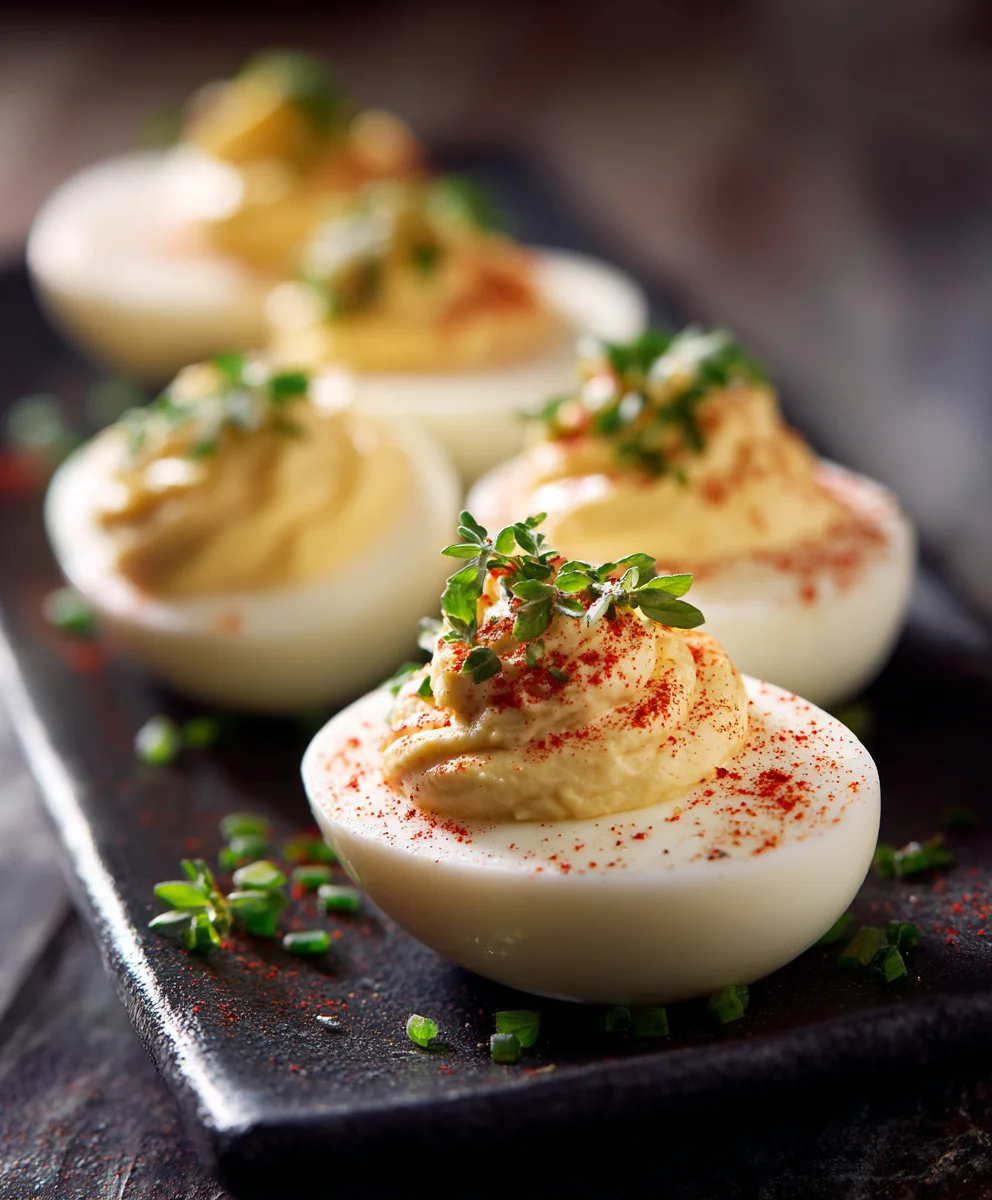 Million Dollar Deviled Eggs
