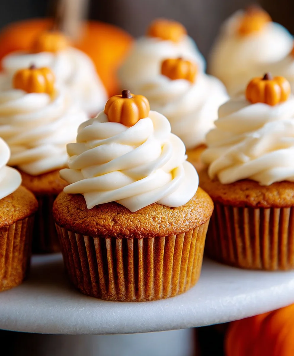 The Best Pumpkin Cupcakes Recipe - Easy & Flavorful Treat!