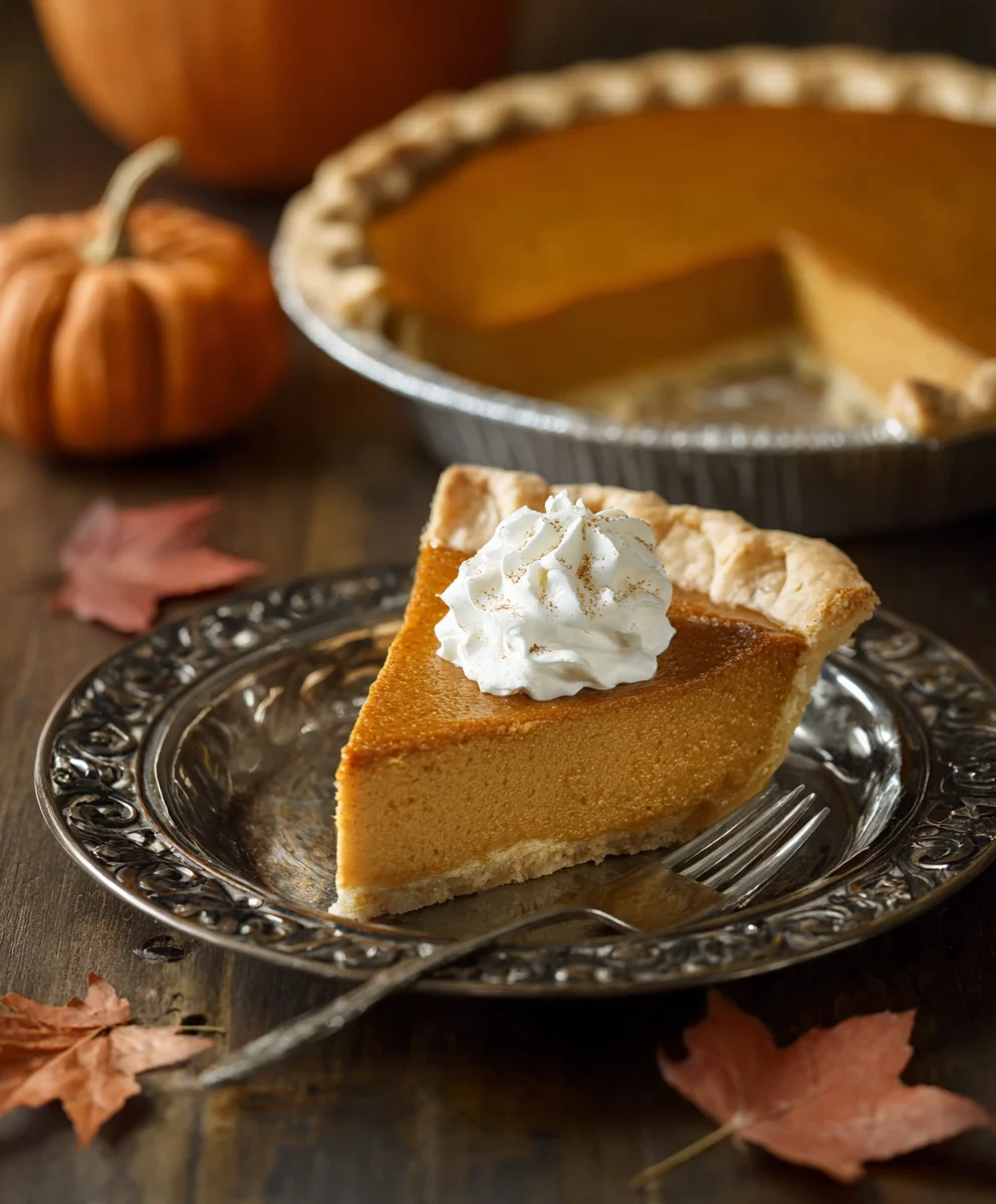 Easy Thanksgiving Pumpkin Pie Recipe