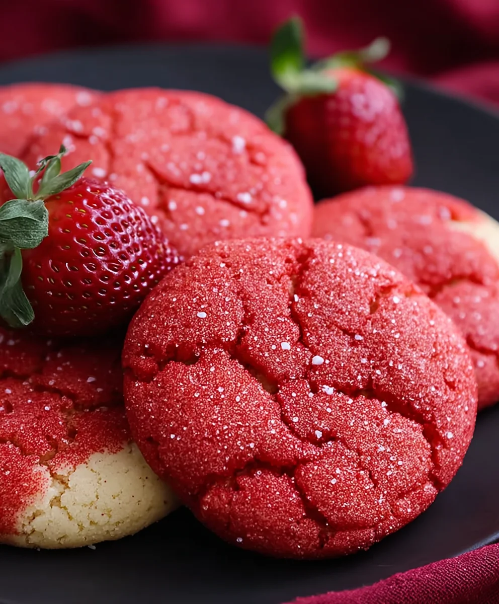 Easy Strawberry Sugar Cookies: A Sweet Treat You'll Love!