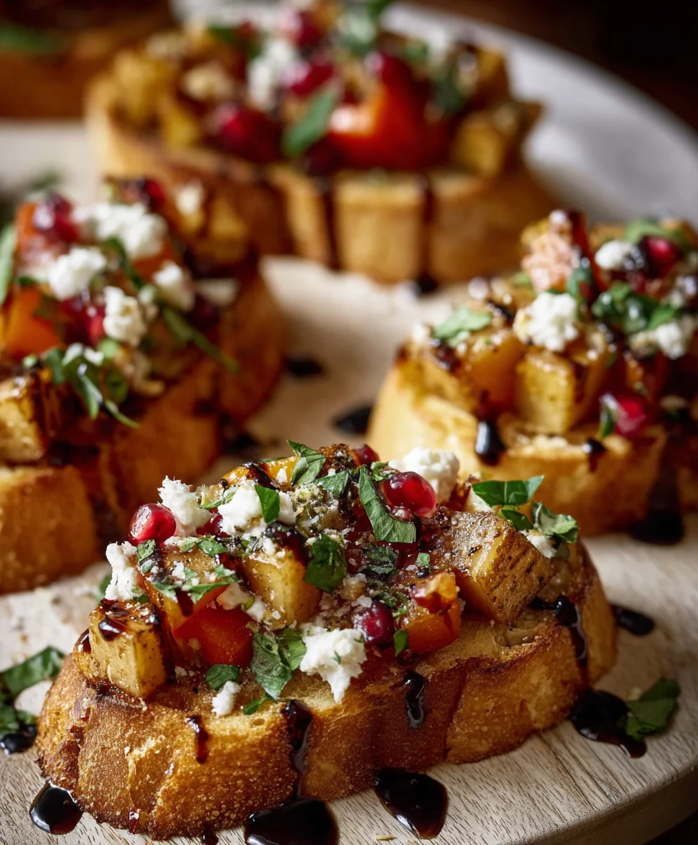 Delicious Fall Bruschetta: Your Perfect Autumn Appetizer!