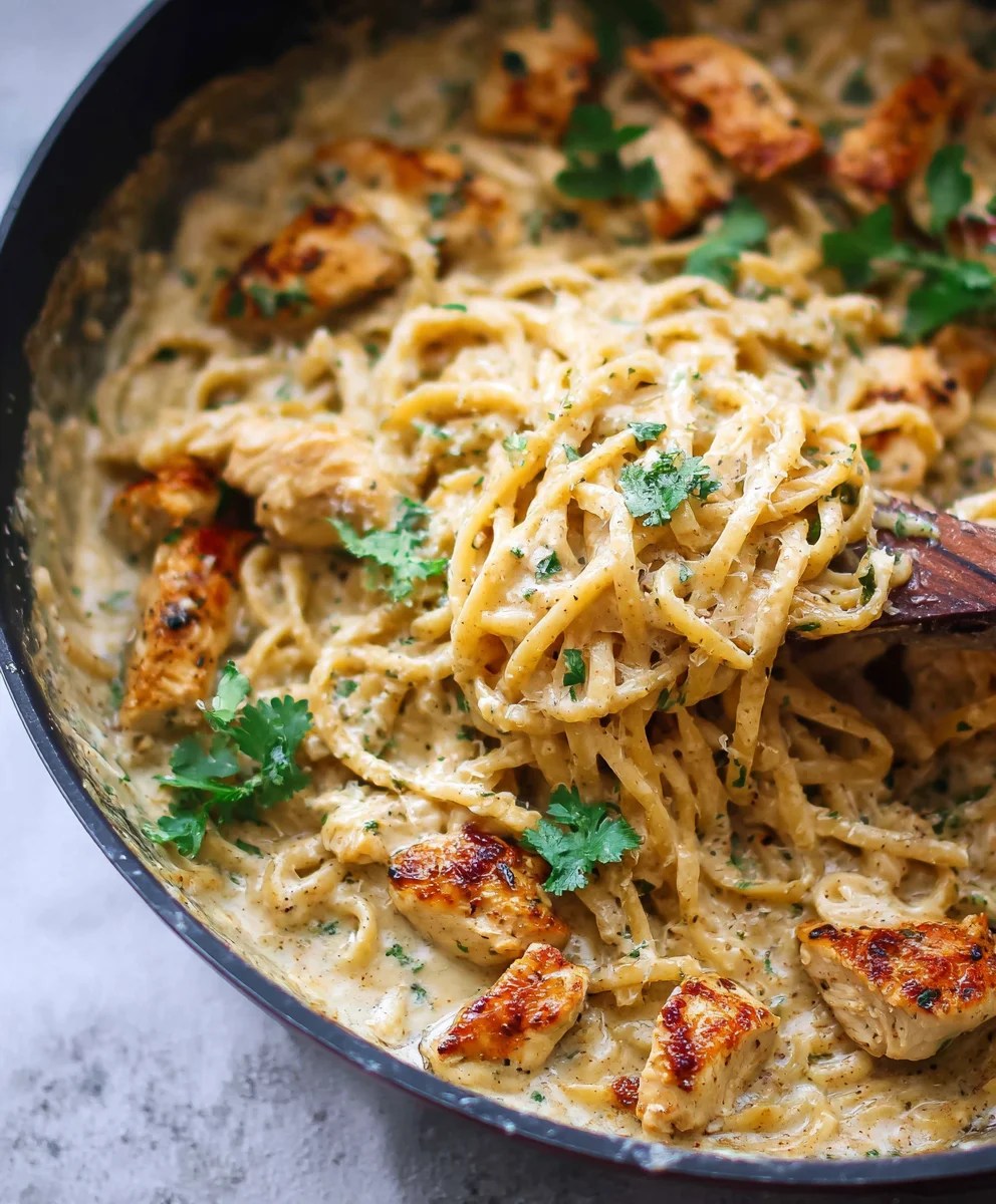 Creamy Garlic Parmesan Chicken Pasta: Easy Weeknight!