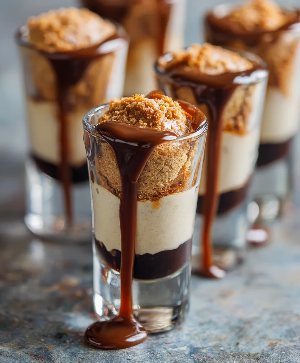 Easy Cookie Butter Shooters: Delicious No-Bake Treat!