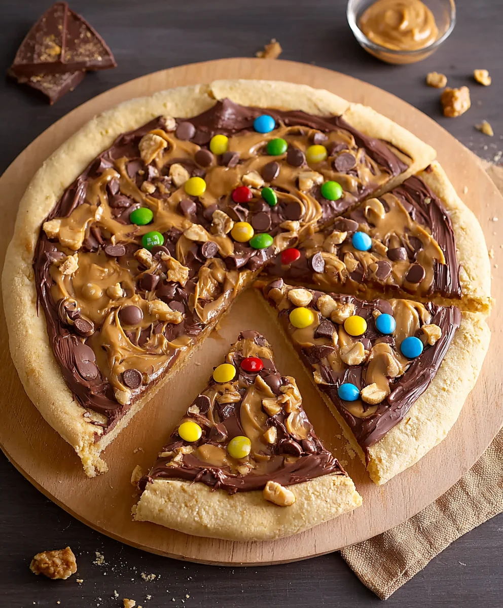 Decadent Chocolate Peanut Butter Pizza: A Must-Try Dessert!