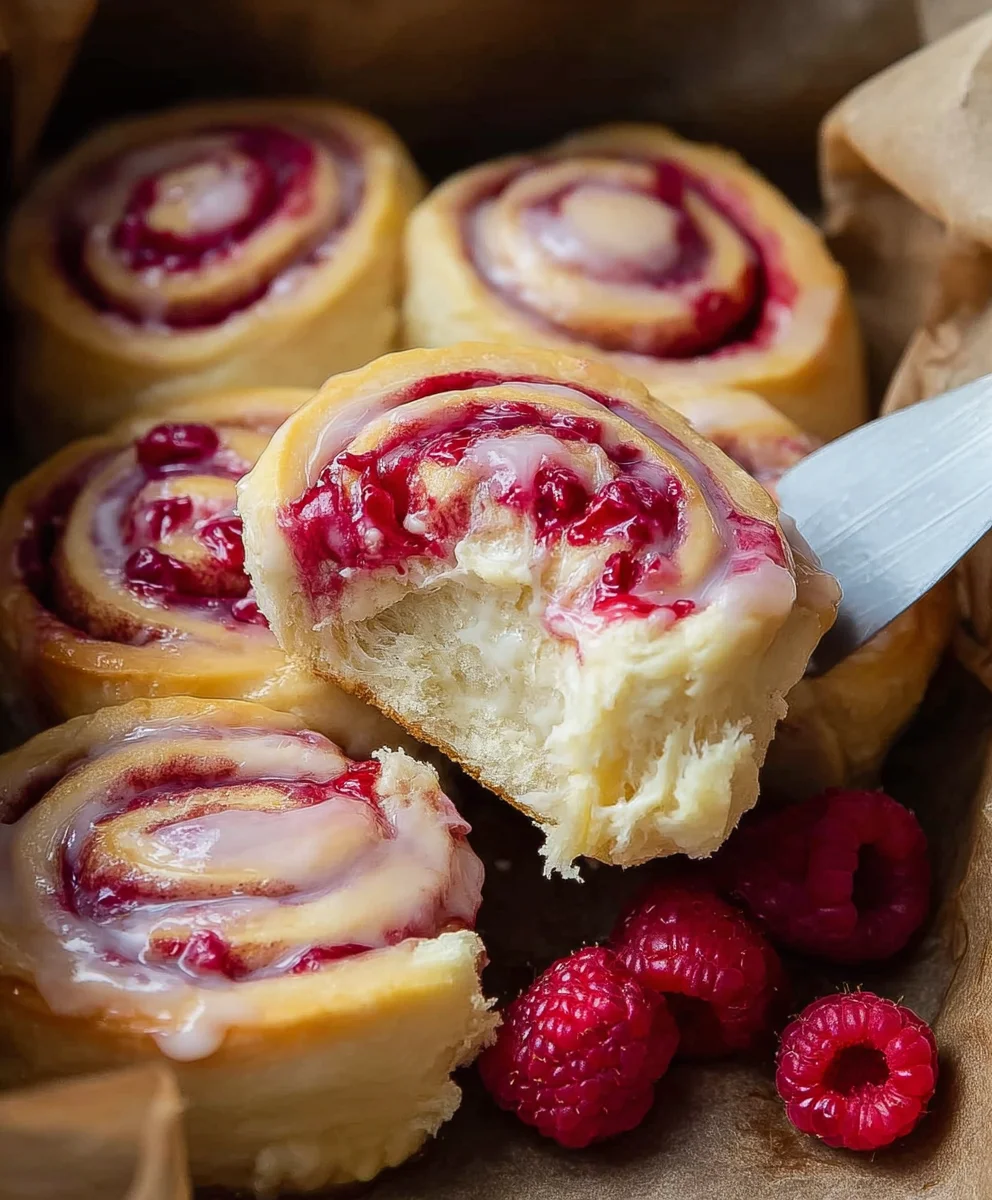 Irresistible Lemon Raspberry Rolls Recipe - A Sweet Treat!