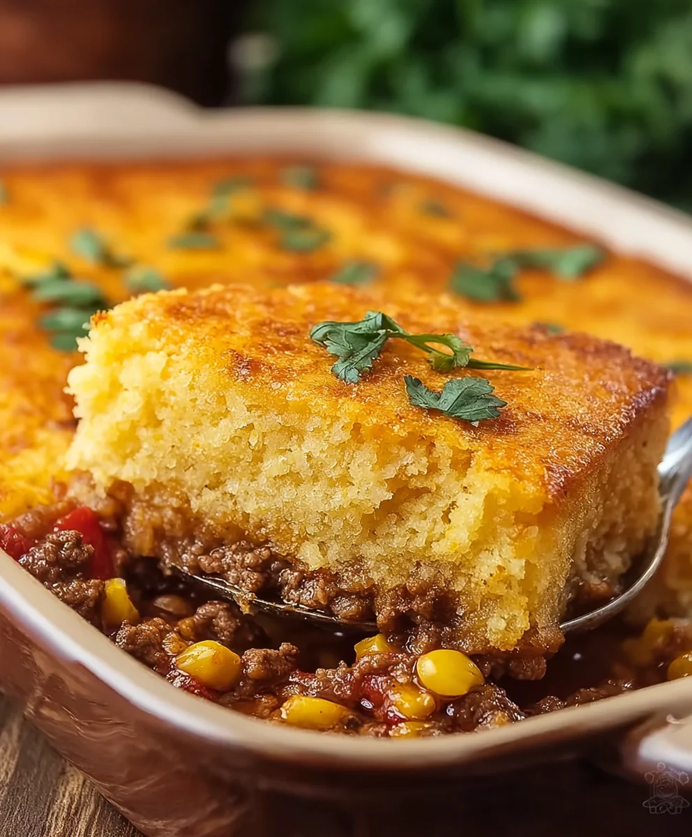 Cowboy Cornbread Casserole