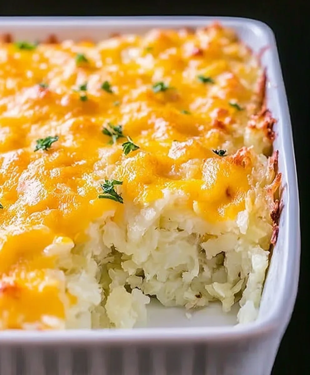 Easy Hashbrown Casserole Recipe: Cheesy & Delicious!