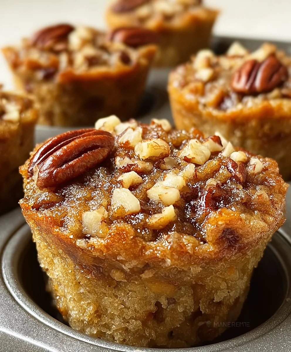 Pecan Pie Muffins-Deliciously Easy Fall Treat