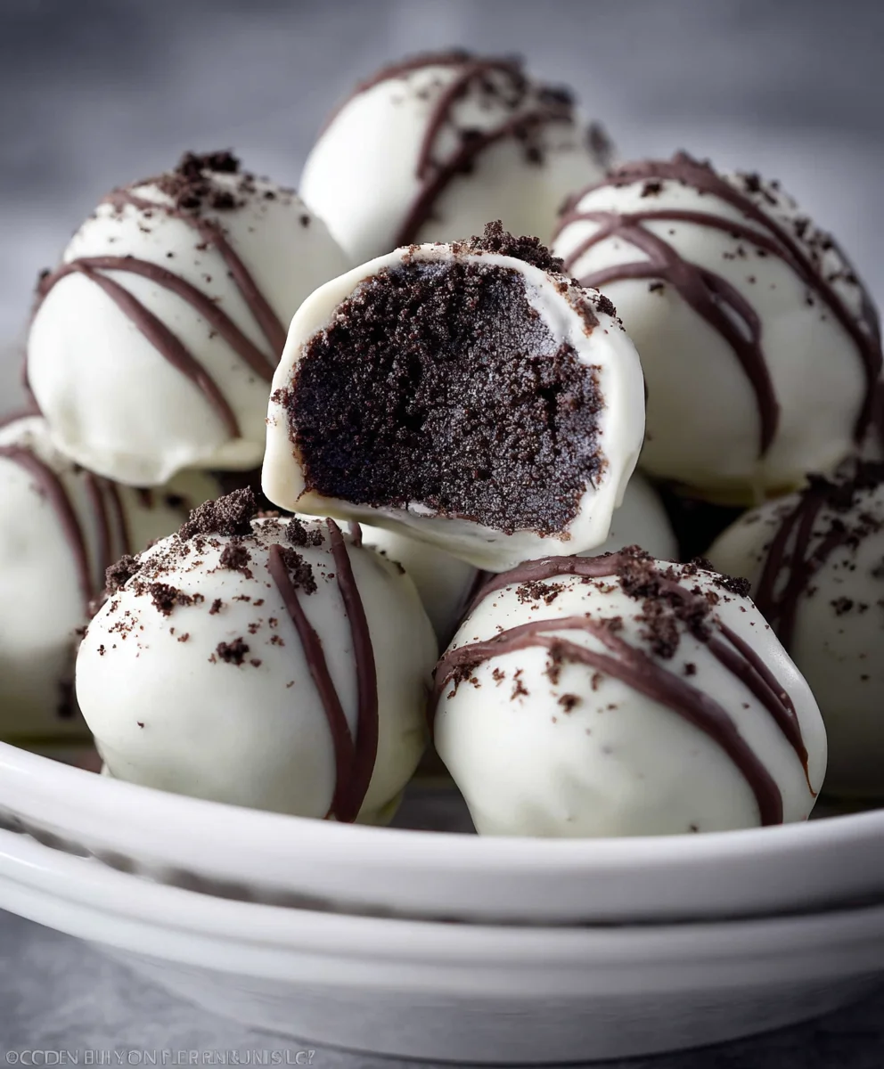 Easy Oreo Cake Balls Recipe-Decadent Treat