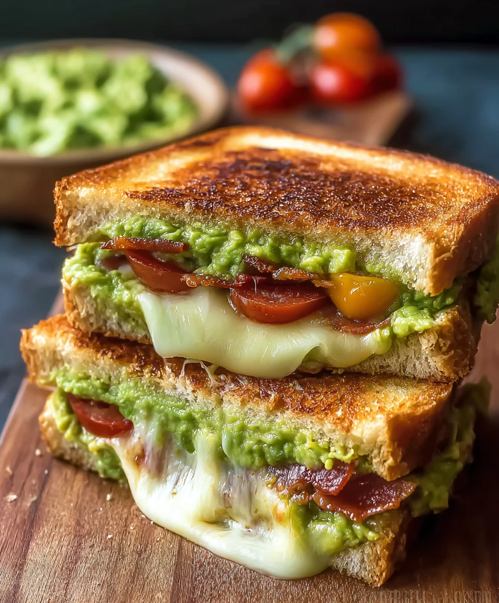 Guacamole Grilled Cheese
