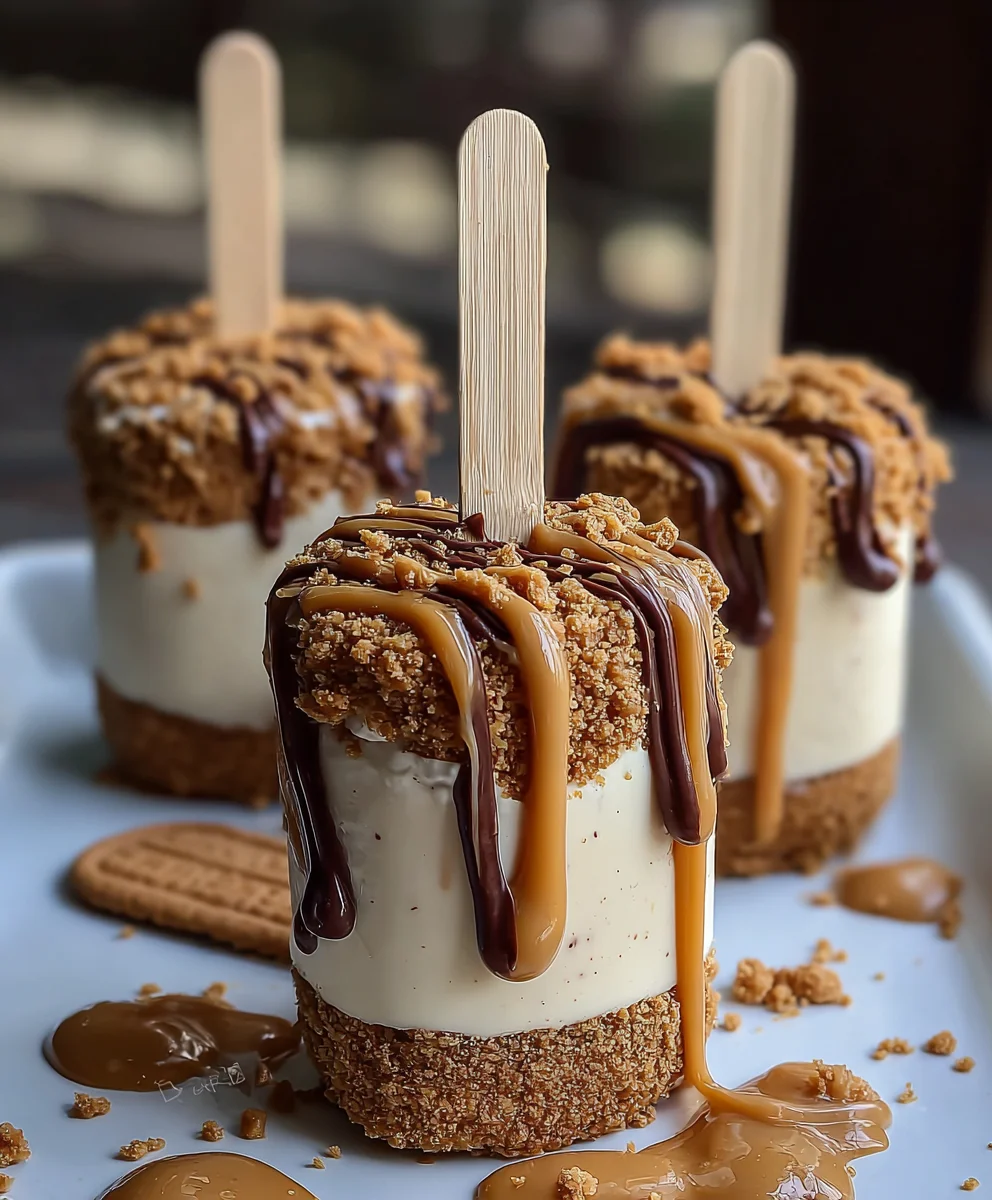 Biscoff Cookie Butter Cheesecake Pops: Sweet Treat Perfection