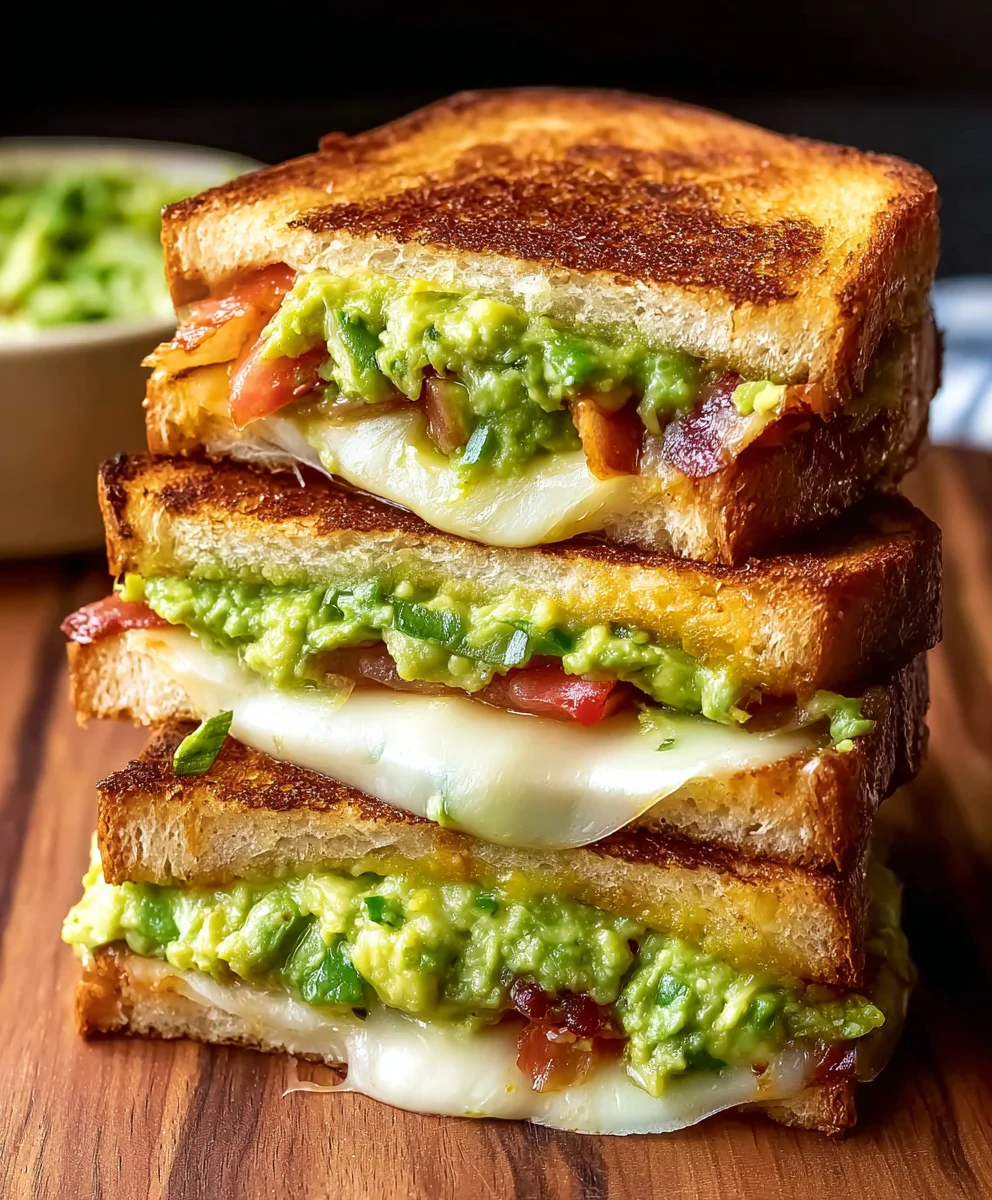 Guacamole Grilled Cheese- Ultimate Comfort Food
