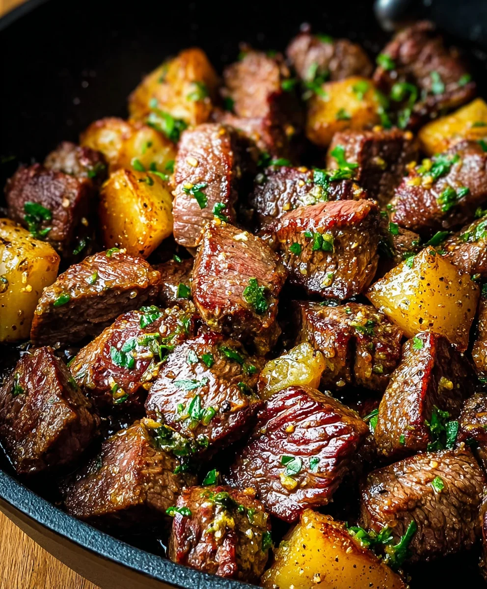 Garlic Butter Beef Bites - Quick & Delicious Recipe