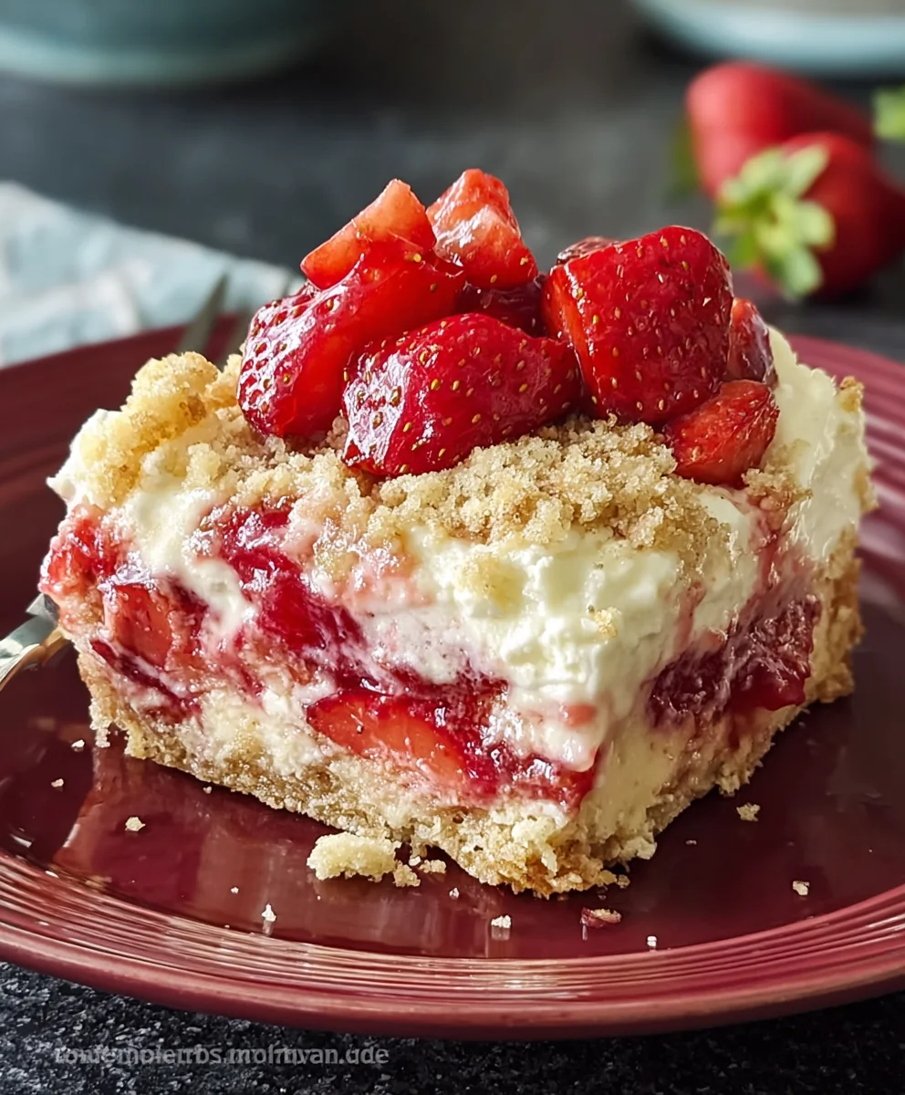 Easy Strawberry Cheesecake Dump Cake Recipe
