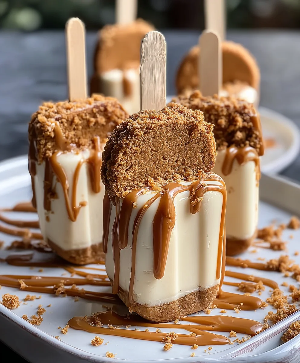 Biscoff Cookie Butter Cheesecake Pops: Sweet Treat Perfection