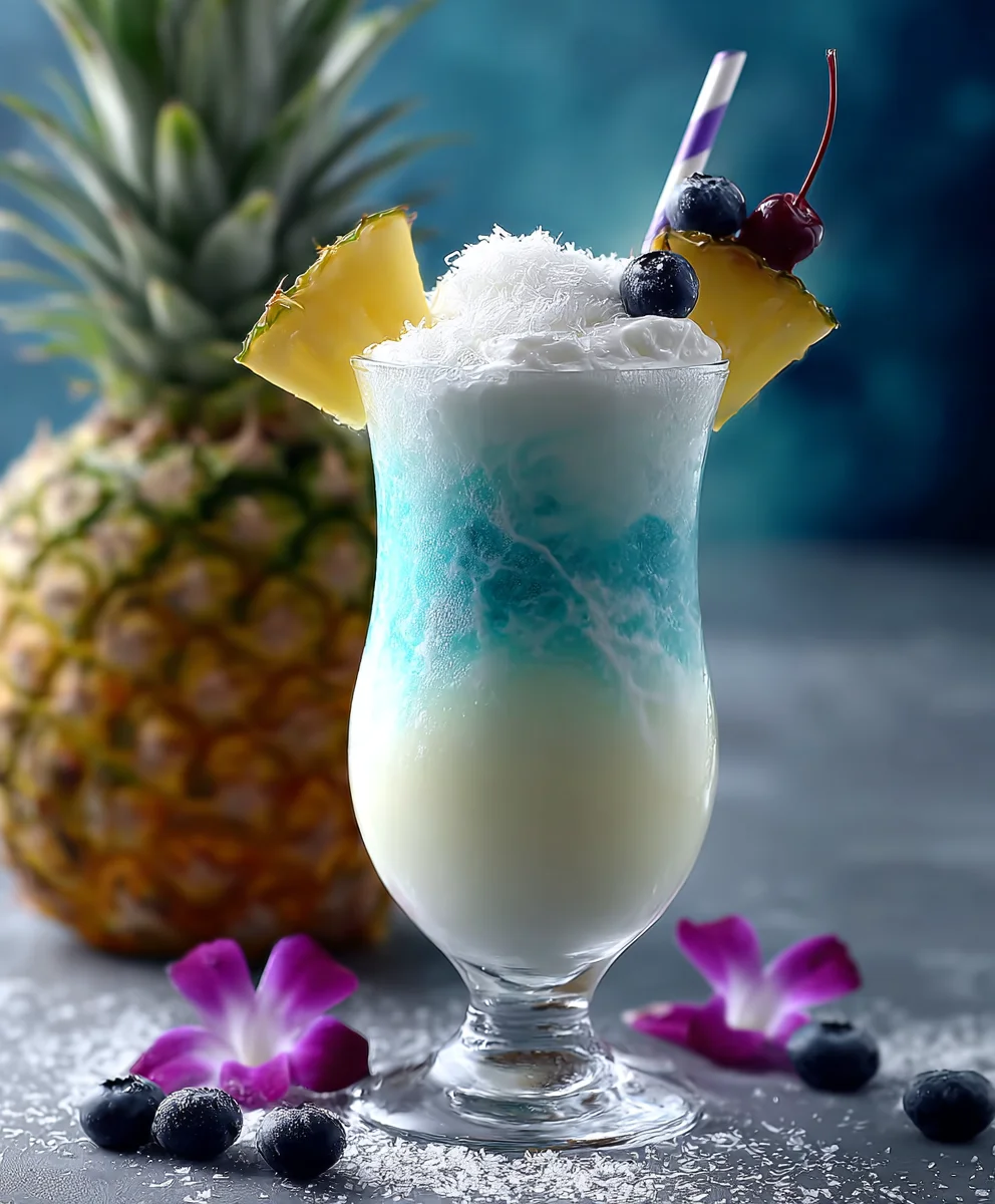 Ocean Love Colada - Virgin Non-Alcoholic Recipe