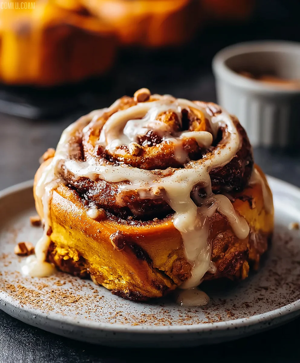 Brown Butter Pumpkin Cinnamon Rolls - Best Recipe