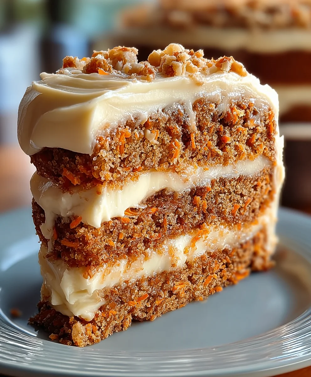 Honeybun Carrot Cake With Cheesecake Filling Recipe