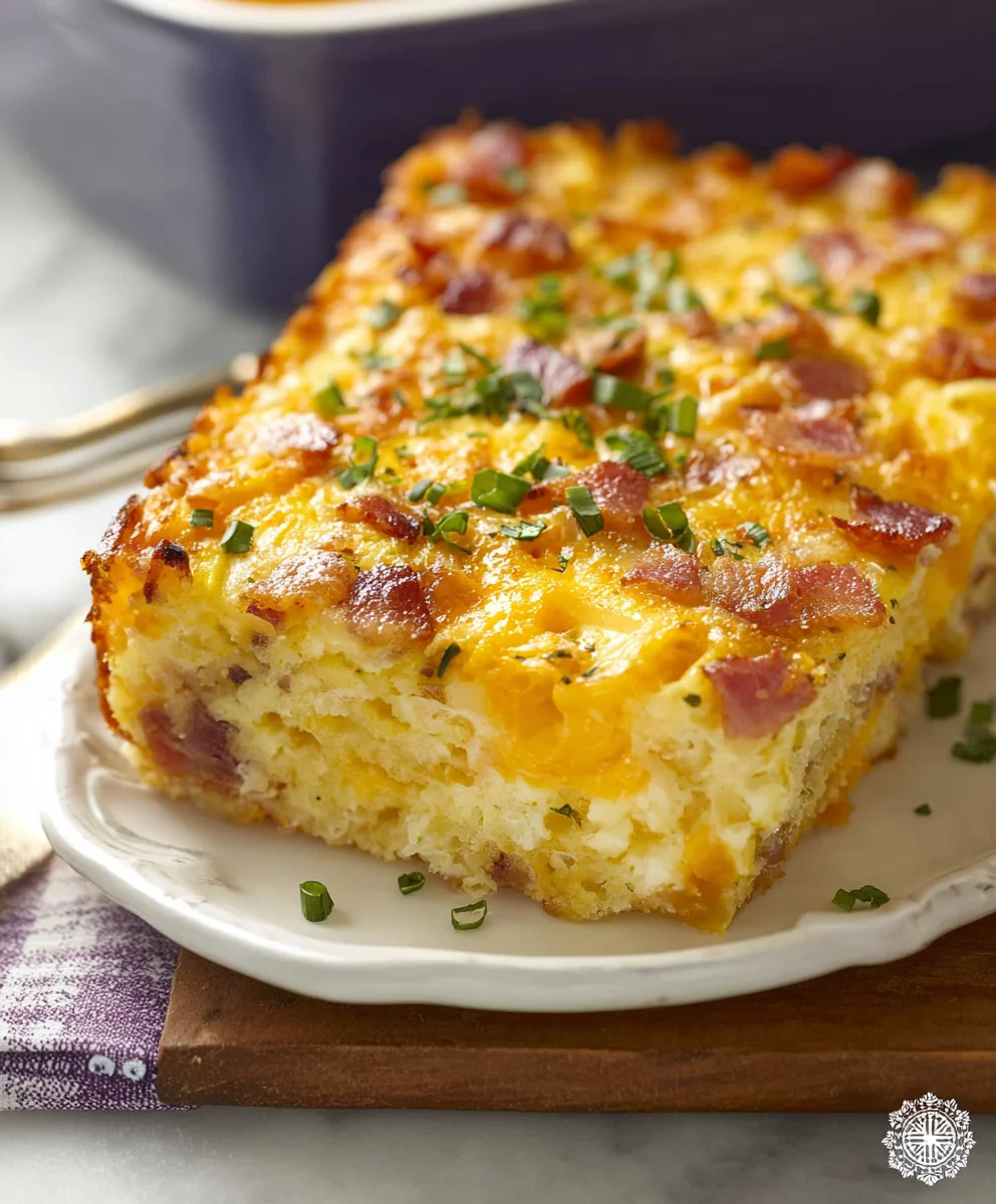 Easy Hash Brown Egg Casserole Recipe-Breakfast Comfort