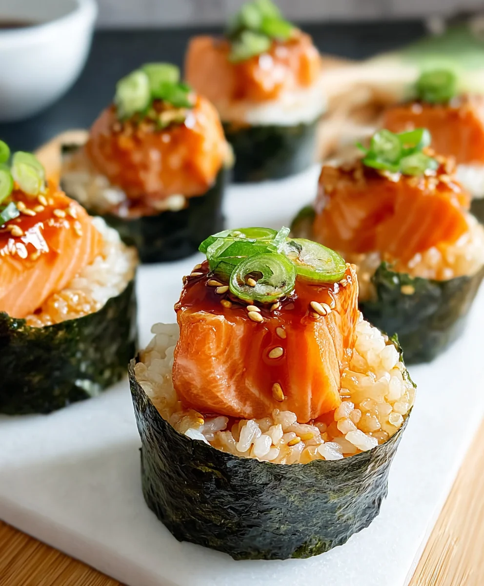 Spicy Salmon Sushi Cups- Easy & Delicious Recipe