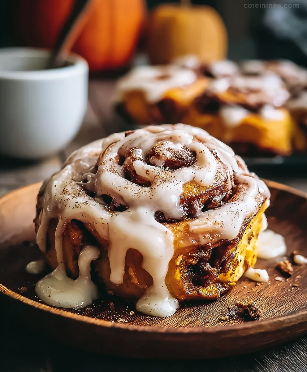 Brown Butter Pumpkin Cinnamon Rolls- Best Recipe