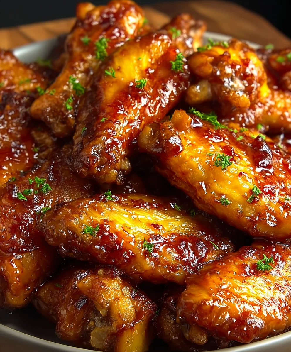 Brown Sugar Pineapple Beef Wings Recipe