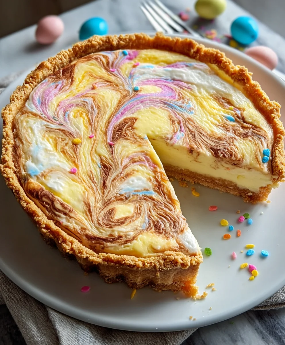 Easter Swirl Pie Recipe-Sweet & Delicious Dessert