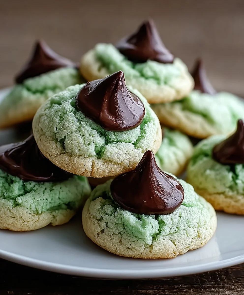 Irresistible Mint Kiss Cookies: Your New Favorite Dessert!