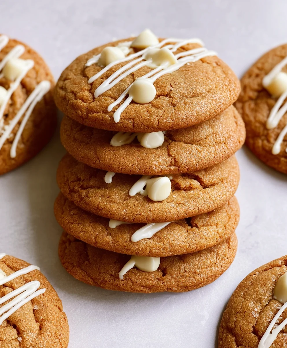 Chewy Maple Cinnamon White Chocolate Cookies Recipe