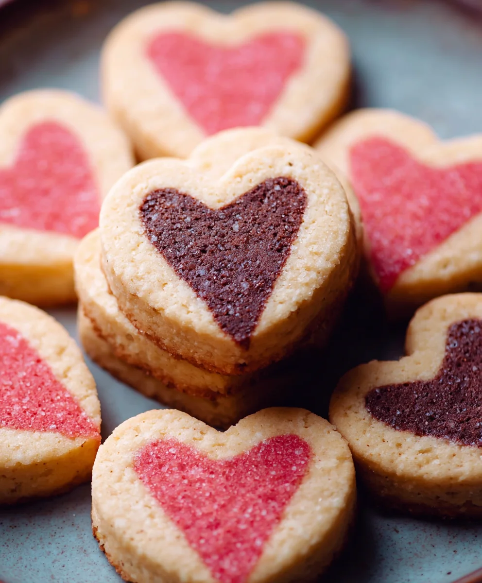 Easy Non-Alcoholic Valentine's Day Slice Bake Cookies