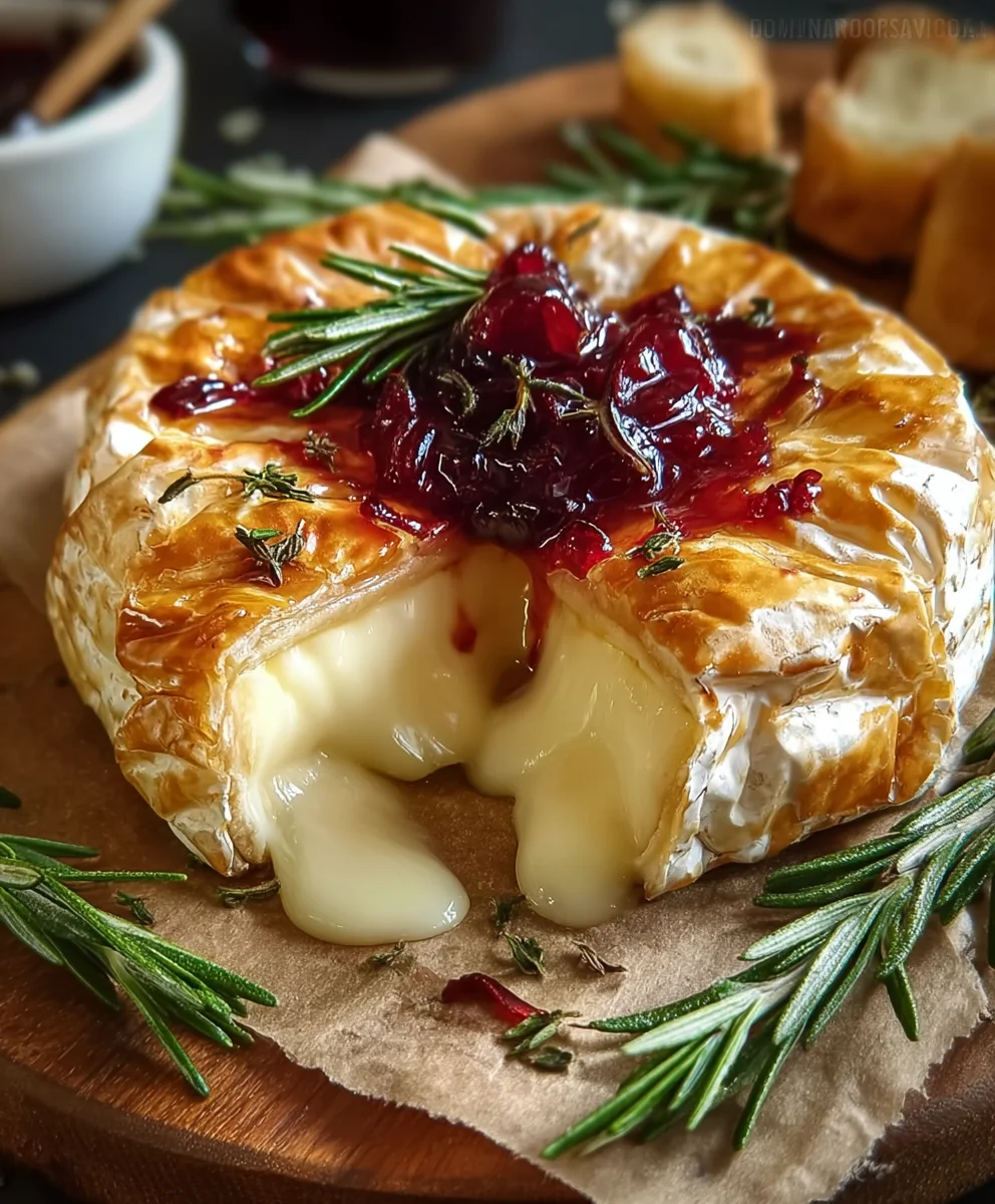 Easy Baked Brie Recipe - Delicious & Simple Appetizer