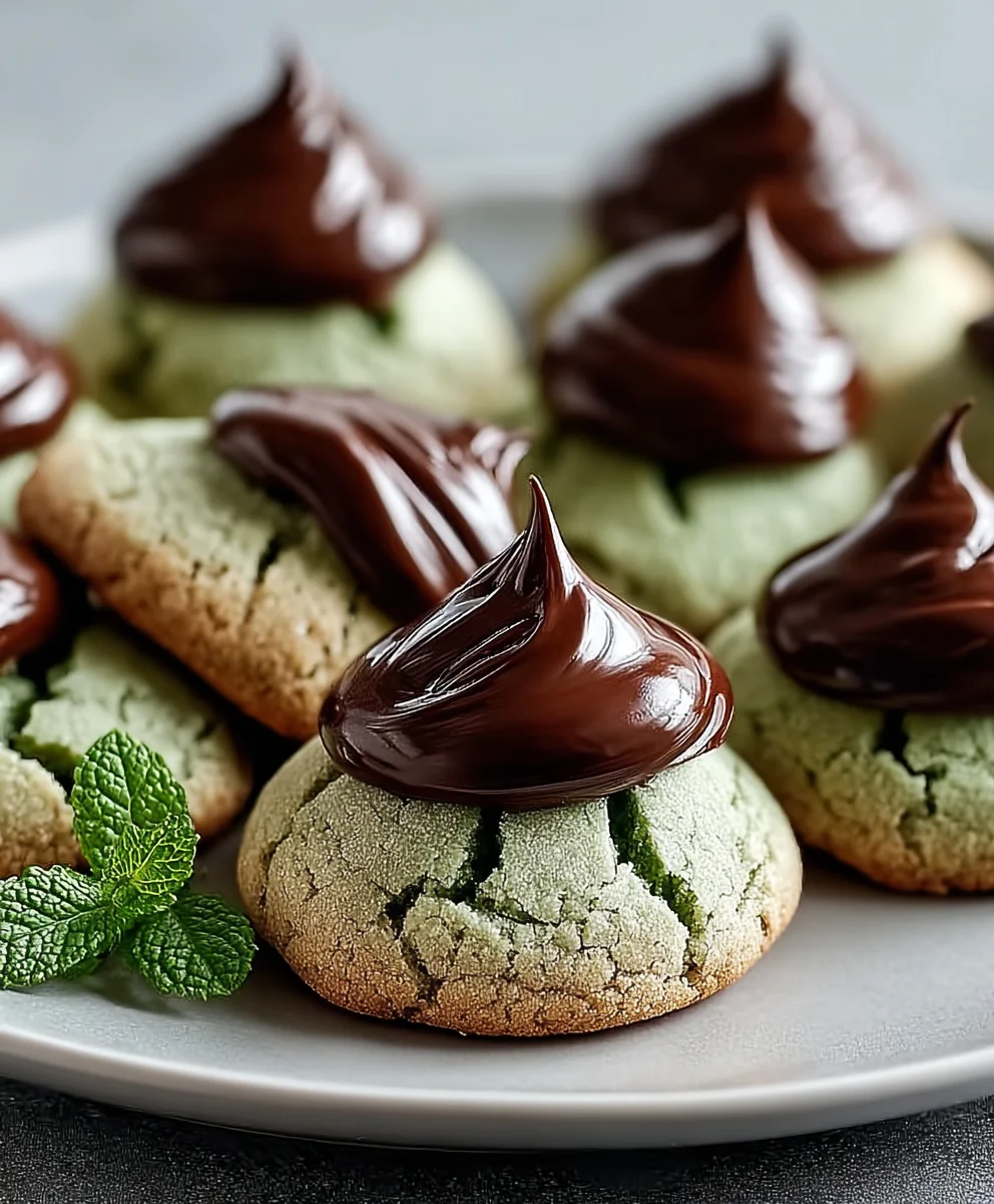 Irresistible Mint Kiss Cookies: Your New Favorite Dessert!