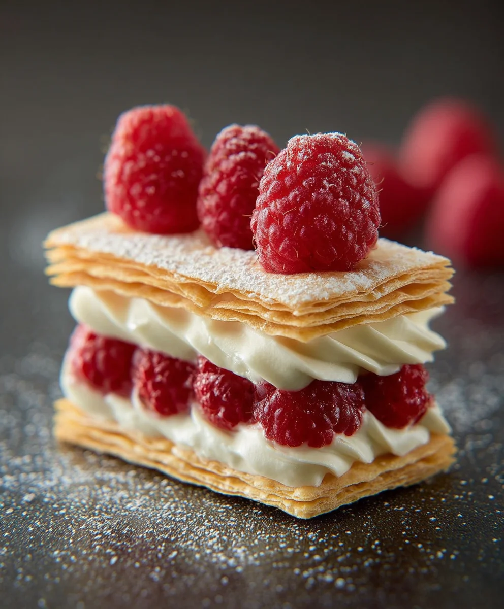 Raspberry Mille-Feuille Cookies-Deliciously Sweet Treat